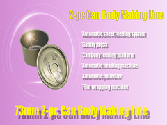 300CPM het metaal kan Makend voor Blikvoedsel machinaal bewerken inblikt Verklaard Productiece