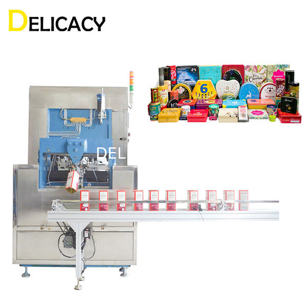 Vierkante Onregelmatige Chocolade Tin Can Locking van breedte de Regelbare Machine voor het maken van blikken dozen For