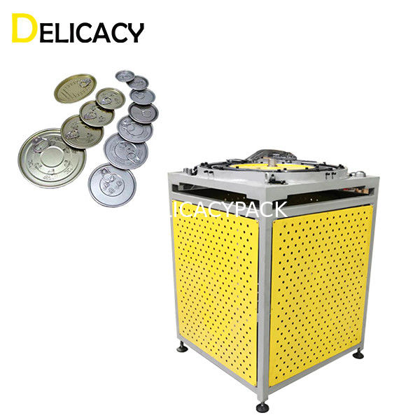Lijn die Blikjesproductiemachine For-Metaal Tin Can End Making 1500 Einden/Minuut krullen