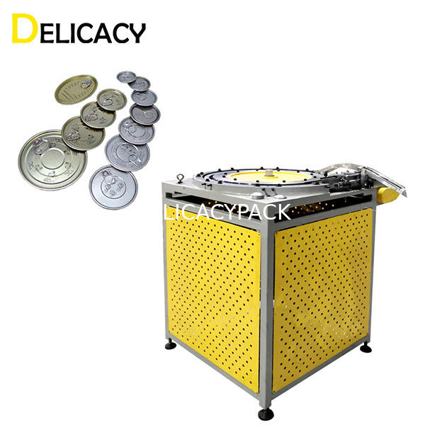 Lijn die Blikjesproductiemachine For-Metaal Tin Can End Making 1500 Einden/Minuut krullen