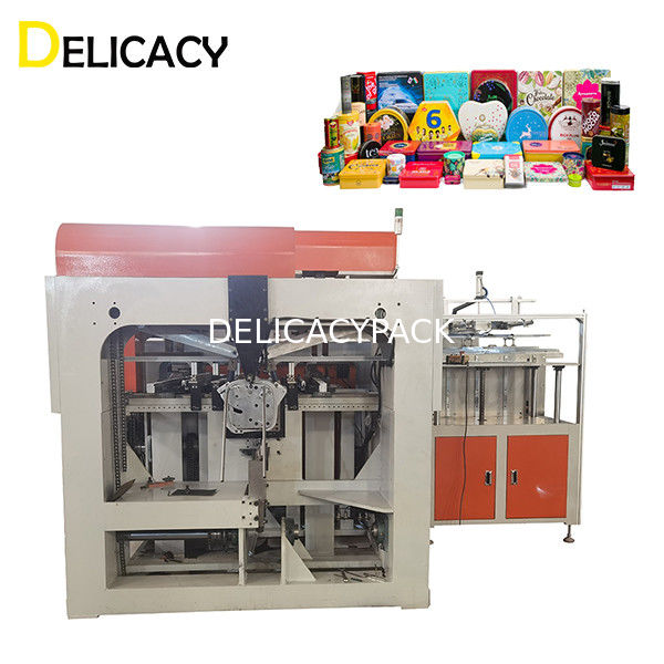 Ce verklaarde Automatisch Decoratief Machine voor het maken van blikjes For Deksel Hoogste Productie kan beëindigen