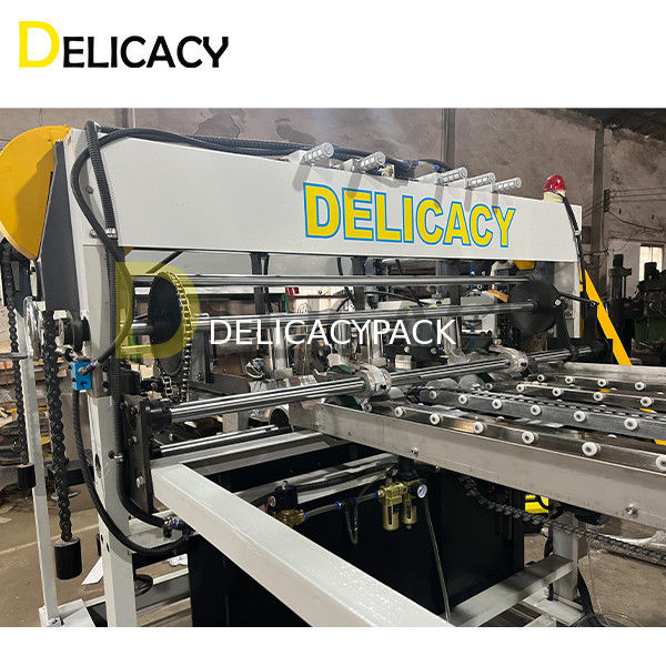 Automatische scheren van ijzeren platen, langs- en dwarsgesneden, duplex, automatische scheren voor het maken van blikken