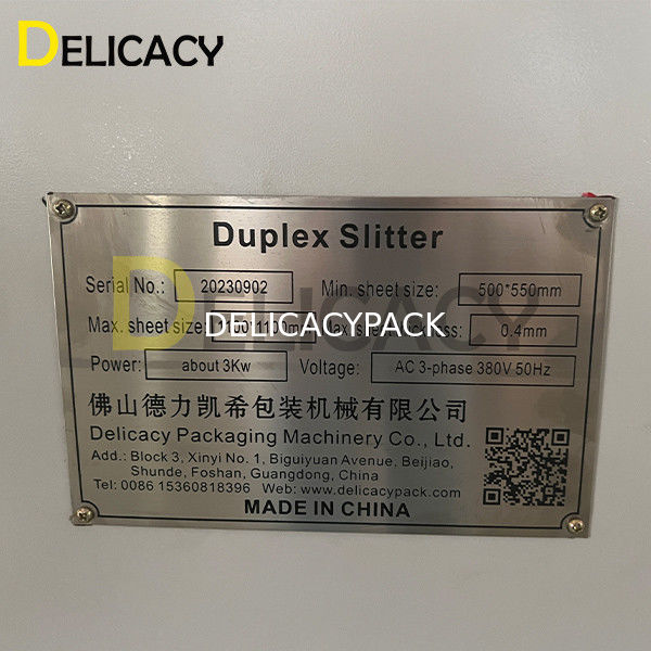 Automatische scheren van ijzeren platen, langs- en dwarsgesneden, duplex, automatische scheren voor het maken van blikken