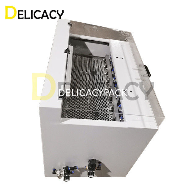 Delicacy Automatic Water Tester Voor Aerosol Kan Leak Detection Customized Kleur