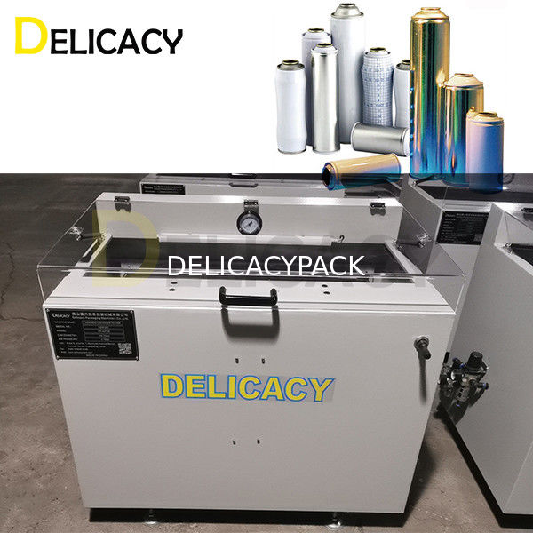 0.1Mpa luchtdruk Aerosol kan lek detector voor aerosol kan maken machine hoge efficiëntie