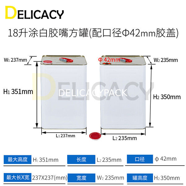 3 Fase Volledig Automatische Productie Lijn Voor 18L Vierkant Tin Can Iron Containers