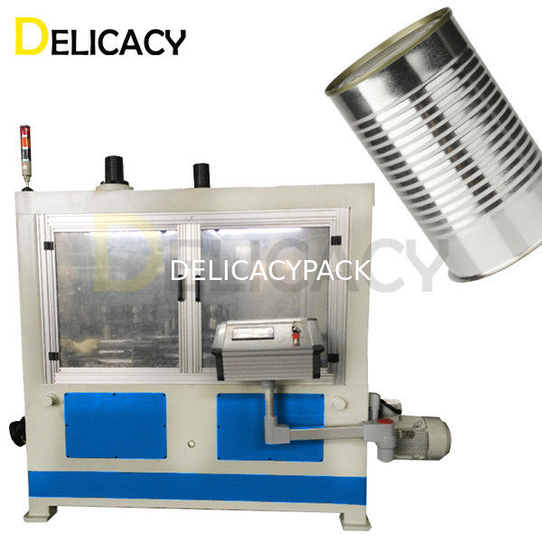 Integreerde metaal blikmachine voor het flensen van rib rollen en afdichten van melkpoeder blikken