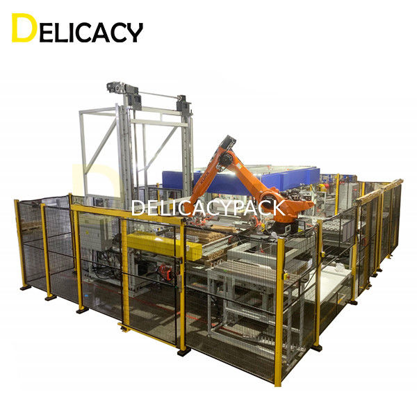 Verbetering van de productie-efficiëntie met een volledig geautomatiseerde robotverpakkingsmachine voor gemakkelijk peelbare deksels